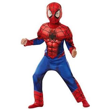 Disfraz Spiderman Deluxe Infantil con Licencia Oficial Marvel