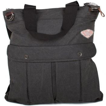 Tucano Urbano Bolso asa de mano Tarascon Negro Única