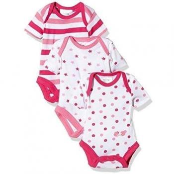 Twins 1 018 51-Body Bebé-Niños, paquete de 3, Mehrfarbig