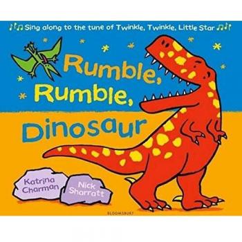 Libro Rumble, Rumble, Dinosaur - Edición en tapa blanda con nuevas rimas infantiles