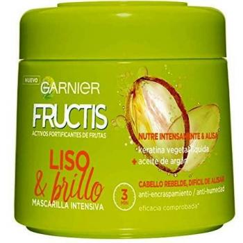 Garnier Fructis Smooth Hydra Mask 300 ml - Hair mask, designed for smooth and hydrated hair, provides up to 72 hours of frizz control, enriched with hydrating ingredients, suitable for all hair types