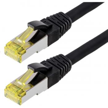 Cable de Red Helos CAT6a S/FTP (PIMF) 30m Negro SF/UTP