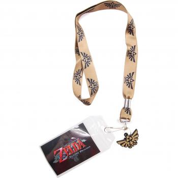 Nintendo Zelda Triforce Logo Lanyard