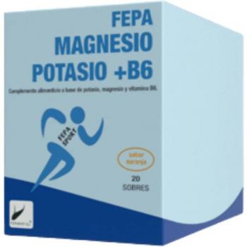 Fepadiet Fepa Sport Magnesio+Potasio+B6 Naranja 20 Sobres