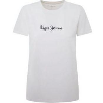 Camiseta de mujer Pepe Jeans Lorette blanco con diseño elegante