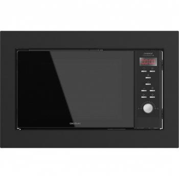 Cecotec GrandHeat 2350 Built-In Microondas Integrable 23L 900W con Grill Negro 60cm