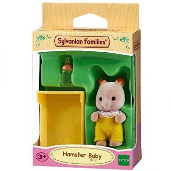 SYLVANIAN FAMILIES- Hamster Baby Mini Muñecas y Accesorios, Multicolor