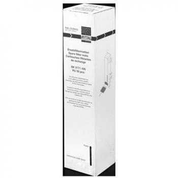 Rittal SK 3171.105 Replacement Filter Mat, 173 x 173 x 17 mm, Pack of 50, G3 Filtration Class