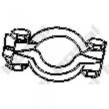 Bosal 254-371 Clamping Piece, exhaust system