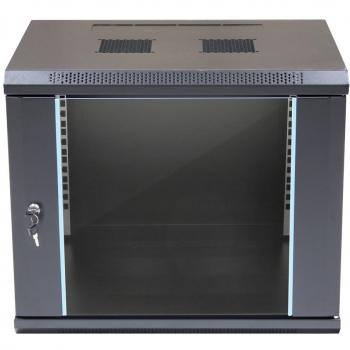 Rack Mural 19 9U 500x600x450mm Montado Nimo Rkp09u6045m
