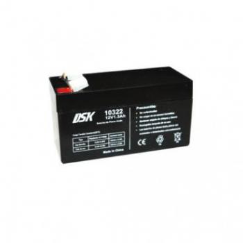 Batería de Plomo 12V 1,3Ah AGM 97x45x52mm DSK