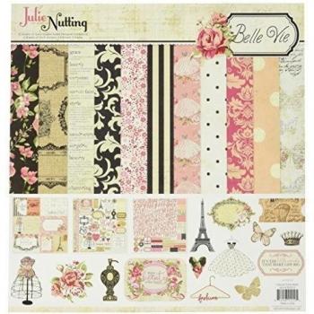 Photo Play Paper Julie Nutting Belle Vie  - Álbumes de recortes, 12 x 12, multicolor