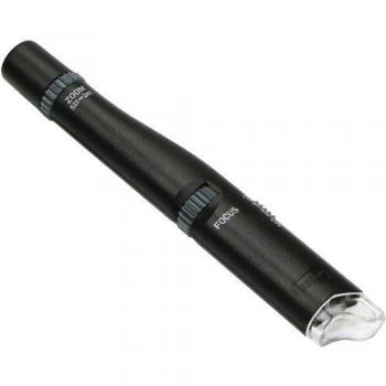Carson MP-300 - Microscopio tipo bolígrafo portátil con iluminación LED, 24-53x