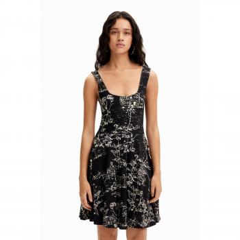 Desigual - Vestido tirantes skater