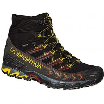 La Sportiva Ultra Raptor II Mid GTX Men's Hiking Boots Black/Yellow 46.5