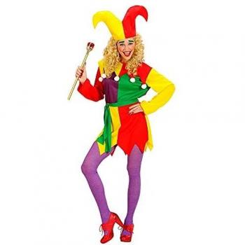WIDMANN 02711 ? Jolly Jester disfraz, de talla S