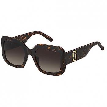Gafas de Sol Marc Jacobs MARC 647/S Color Marrón Havana, Tamaño 53 MM, Estilo Cuadrado