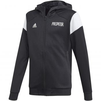 adidas Yb P FZ HD Sudadera, Niños, Negro/Blanco, 140