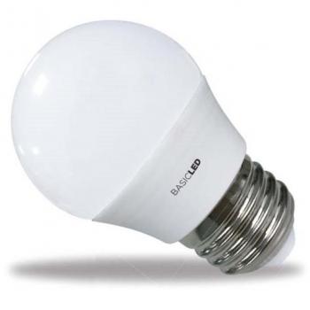 BOMBILLA LED ESFÉRICA 7W E27 6500K
