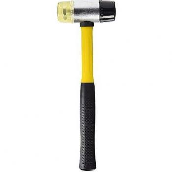 Wurko - Martillo Tubular 30 mm Goma + PVC Mango Fibra Vidrio