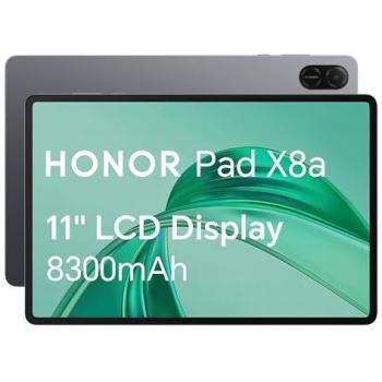 Tablet HONOR Pad X8a 11 4GB RAM, 128GB almacenamiento, Snapdragon, Wi-Fi, Android 14, color gris