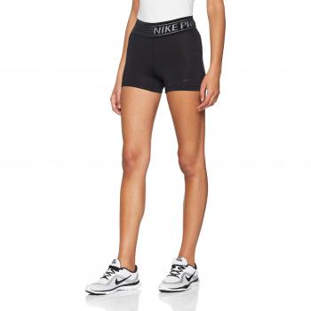 Nike 3 Deluxe Pantalones Cortos, Mujer, Negro, Large