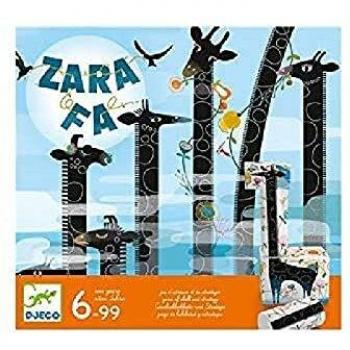 Djeco- Juego Zarafa Juguetes para apilar y Encajar
