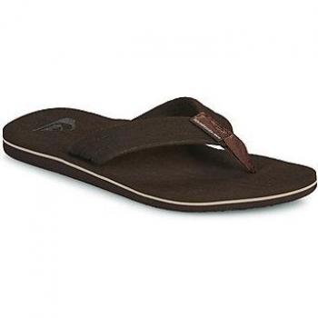 Quiksilver Chanclas Molokai Layback Marrón - Sandalias de hombre, diseño cómodo y ligero, suela de goma antideslizante, plantilla acolchada para mayor confort, estilo casual ideal para verano
