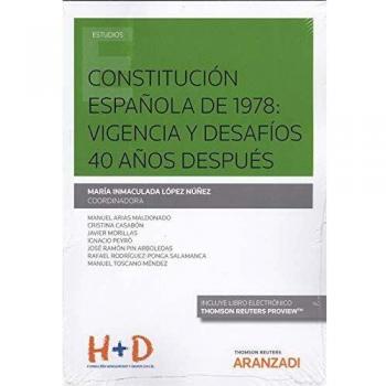 Constitución Española de 1978: Vigencia y desafíos 40 años después