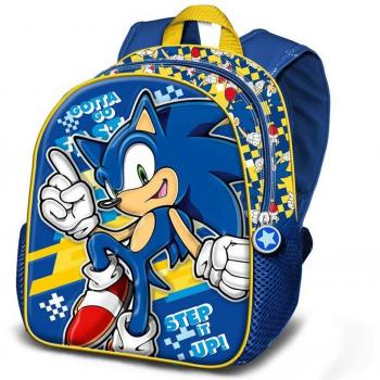 Mochila 3D Step Sonic The Hedgehog 31cm