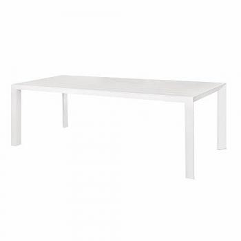 Mesa de Comedor Io Blanco Aluminio 240 x 100 x 75 cm