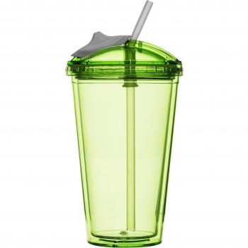 Sagaform Vaso con tapa, color verde