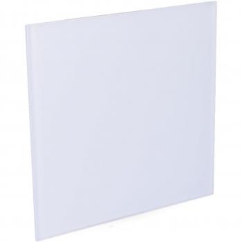 Tapa para extractor de aire 17,5 x 17,5 cm - EDM 08417 / Tapa para extractor de aire ø10cm cristal blanco mate - EDM 08413