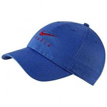 Nike FC Barcelona H86 Gorra Ajustable, Talla única, Azul Real Profundo/Noble Rojo