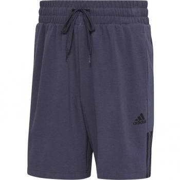 Adidas Men's Yoga Shorts - Blue, Size S