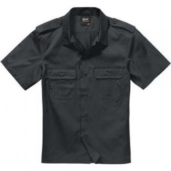 Brandit Camisa Manga Corta US Negro Hombre Adulto
