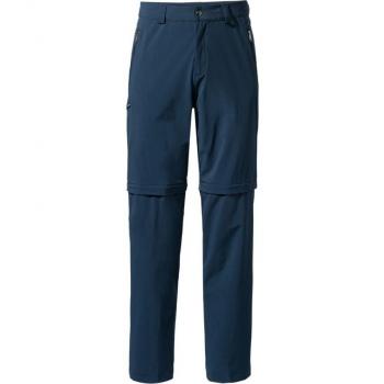 VAUDE Farley Stretch Zip-Off II Men's Pants in Dark Sea, Size 46