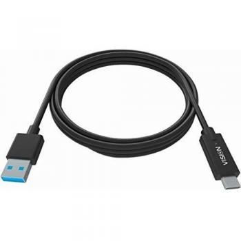 Vision TC 2MUSBCABL cable USB A USB C Negro