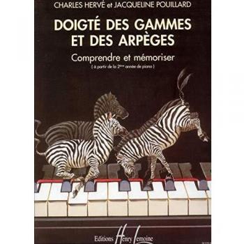 Método de Digitación para Escalas y Arpegios en Piano - Charles Hervé
