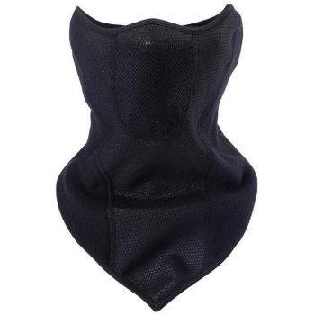 Arcweg mascarilla/Calentador de Cuello/pasamontañas de Forro Polar Multifuncional para Hombre y Mujer Accesorio de esquí Moto Bicicleta Negro