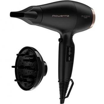 Rowenta Compact Pro+ CV6930 Secador de pelo profesional 2200 W, con motor AC duradero, formato compacto, golpe aire frío, rendimiento rápido y eficiente, boquilla concentradora alta precisión de 9 mm