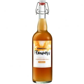 Kombutxa Te Kombucha Flowers Uva y Sauco 750ml