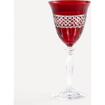 Copa de vino de cristal tallado Chambord con elegante diseño - El Corte Inglés