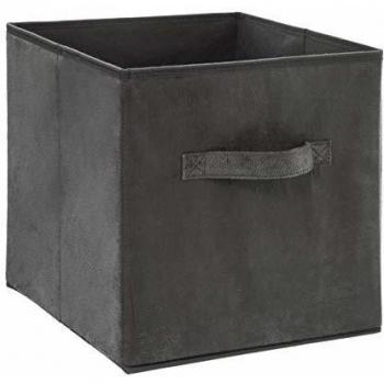 Caja de Almacenaje de Terciopelo Gris Oscuro 31 x 31 cm - Mix n' Modul