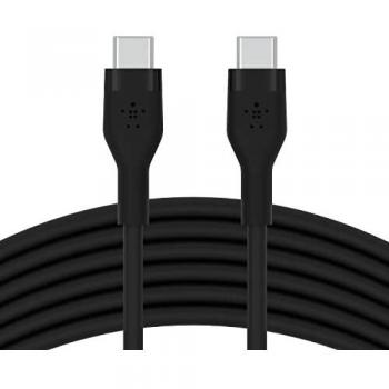 Belkin BOOST↑CHARGE Flex USB-C to USB-C Cable, 3m, USB 2.0, Black (CAB009bt3MBK)
