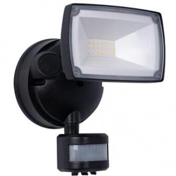 Proyector LED de pared exterior Barcelona con sensor PIR 15W - 4000K - IP54