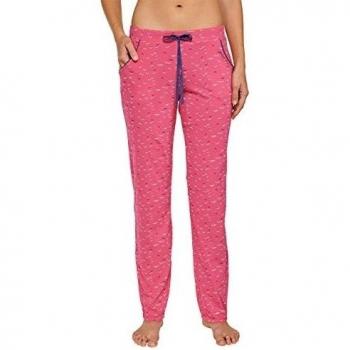 Schiesser Mix & Relax Jersey Hose lang-Parte inferior del pijama Mujer    rojo