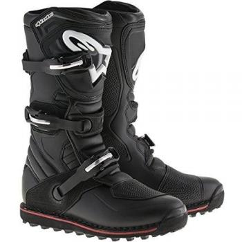 Alpinestars Tech T Offroad Motorcycle Boots - Black/Red, Size 45.5