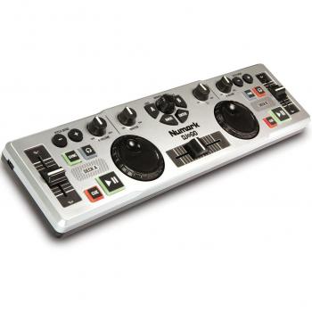 Numark DJ to GO - Controlador DJ USB ultra portátil para Mac o PC