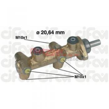 Cilindro Maestro de Freno METZGER 202-040 para Volkswagen y Audi